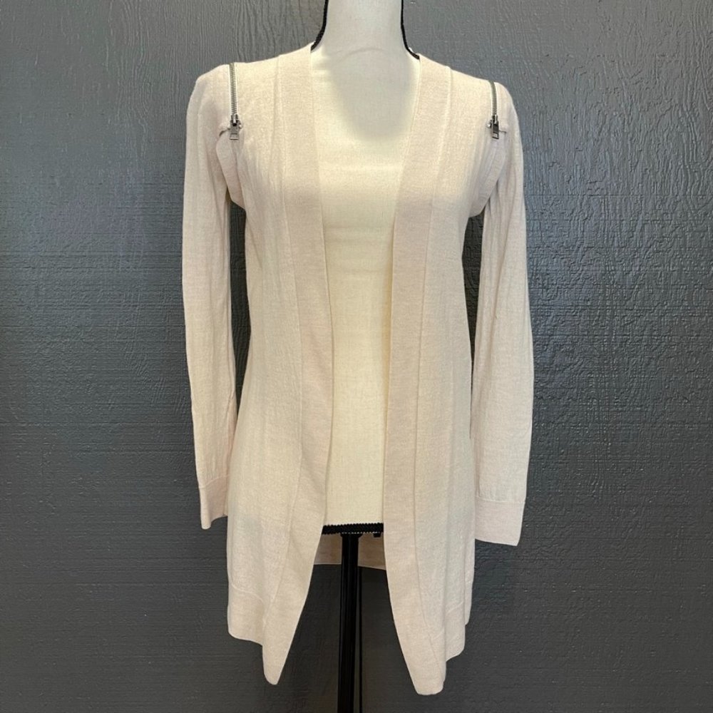 ALLSAINTS Zip-Off Sleeves Cardigan